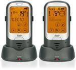Alecto DBX68GS - Babyphone - Babyfon mit 1km Reichweite - Wiederaufladbare
