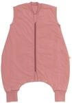 schlummersack Baby Kinder Schlafsack Ganzjahr 70cm Pastellrosa | mit F&uuml;&szlig;en,