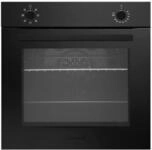 Respekta Einbaubackofen autark in matt-schwarzem Design AB121MS-26 /