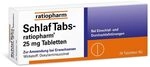 SchlafTabs-ratiopharm&reg; 25 mg Tabletten: rezeptfreie Hilfe bei Schlafst&ouml;rungen mit