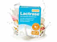 pro natura Lactrase 6000 – 60 Lactase Kapseln bei Lactose-Intoleranz, für den