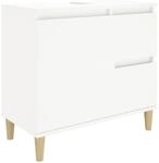 vidaXL Badschrank, Schrank f&uuml;r Badezimmer, Badezimmerschrank mit viel Stauraum,