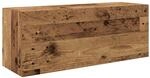 vidaXL Bad-Wandschrank Altholz-Optik 80x25x30 cm Holzwerkstoff