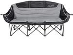 KingCamp Camping Sofa Triple Deluxe Lounge 3 Personen Klappstuhl Couch 270 kg