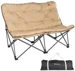 KingCamp Camping Sofa Lindon Relax Doppel Lounge Stuhl 2Personen Faltstuhl Couch
