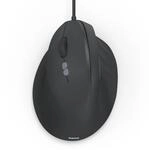 Hama Vertikalmaus f&uuml;r Linksh&auml;nder (optische Maus ohne Klickger&auml;usch, 7 Tasten,