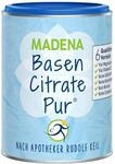 MADENA BasenCitrate Pur, Basenpulver 216g, organische Basen, vegan,