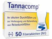 Tannacomp 50 Filmtabletten bei akutem Durchfall & Bauchkrämpfen - schnelle &