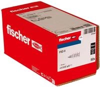 fischer D&auml;mmstoffd&uuml;bel FID II, D&uuml;bel aus Kunststoff zur Befestigung von leichten