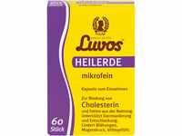 Luvos Heilerde mikrofein Kapseln zur Bindung von Cholesterin, 60 St. Kapseln