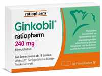 Ginkobil® ratiopharm 240 mg Filmtabletten stärken die Gedächtnisleistung und