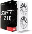 XFX Speedster SWFT210 Radeon RX 7600 Grafikkarte wei&szlig; mit 8GB GDDR6 HDMI 3xDP,...