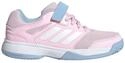 adidas Performance Speedcourt Velcro Kids rosa, 28 Kinder
