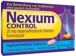 Nexium Control - Zur Behandlung von Sodbrennen und saurem Aufsto&szlig;en Einmal...