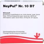 NEYPUL Nr.10 D 7 Ampullen 5X2 ml