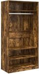 vidaXL Kleiderschrank R&auml;uchereiche 100x50x200 cm Holzwerkstoff