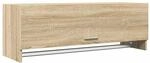 vidaXL Kleiderschrank Sonoma-Eiche 100x32,5x35 cm Holzwerkstoff