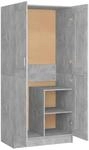 vidaXL Kleiderschrank Garderobenschrank Schlafzimmerschrank Mehrzweckschrank...