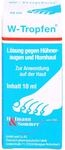 W-Tropfen gegen H&uuml;hneraugen und Hornhaut, 10 ml L&ouml;sung