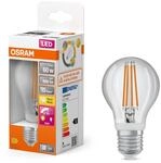 Osram LED Star Classic Lampe mit Bewegungssensor und Tageslichsensor, Kolbenform, 7.3
