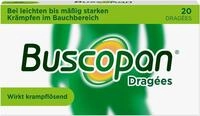Buscopan Drag&eacute;es lindern Bauch- und Magenschmerzen mit Kr&auml;mpfen sowie