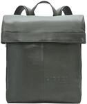 LIEBESKIND BERLIN Leder Rucksack Freizeitrucksack Elvira Backpack Cypress Green