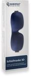 Ohropax Schlafmaske 3D in Blau - Komfortable Augenmaske zum Schlafen - weich