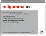 milgamma&reg; 100 mg &uuml;berzogene Vitamin B1 Tabletten mit Benfotiamin B1 (eine