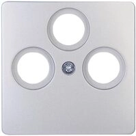 Kopp Paris Abdeckung f&uuml;r Antennensteckdose TV/RF/SAT, passend f&uuml;r alle g&auml;ngigen