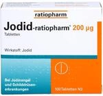Jodid-ratiopharm 200 &micro;g Tabletten, 100 St. Tabletten