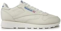 Reebok Unisex Classic Leather Sneaker, Chalk Vecblu Vecred, 35 EU