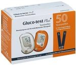 Gluco Test Plus Blutzuckerteststreifen 50 stk