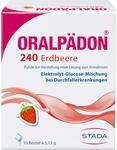 Oralp&auml;don 240 Erdbeere Pulver, 10 St. Beutel