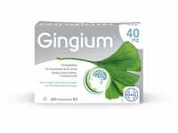 Gingium® 40 mg Filmtabletten 120 St: Bei Vergesslichkeit frühzeitig handeln* -