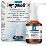 Laryngomedin N Halsspray wirksam gegen Bakterien & Pilze | lindert Hals- &
