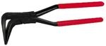 BESSEY Falzzange D351-60-P, 90&deg; gebogen, Maulbreite 60 mm, Gesamtl&auml;nge 255 mm,