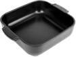 PEUGEOT - Quadratische Auflaufform aus Keramik - 28 cm (inkl. Griffe) x 23,7 cm x 7,2