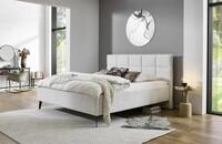 Meise M&ouml;bel Polsterbett Paulo 160x200 cm | Kopfteil gesteppt mit Biese |...