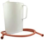Careliv Irrigator 2 Liter komplett mit PVC Gummischlauch, 1 St. Zubeh&ouml;r