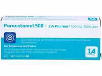 PARACETAMOL 500 1A Pharma Tabletten 10 St Tabletten