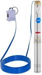 Hillvert Brunnenpumpe 95 mm / 3,75'' - 10 800 l/h - 1100 W - 50 m Kabel / 54 m