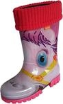 Demar Kinder Jungen M&auml;dchen Gummistiefel Warmes Fleece-Futter Leichte Unisex-Kinder