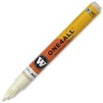 MOLOTOW ONE4ALL Acrylfarben-Marker, 2 mm, Naturwei&szlig;, je 1 St&uuml;ck (127.235)