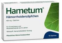 Hametum H&auml;morrhoiden Z&auml;pfchen | 10 St&uuml;ck | pflanzliches Arzneimittel mit...