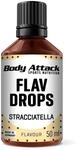 Body Attack Flav Drops&reg;, 50 ml, Stracciatella, Aromatropfen f&uuml;r Lebensmittel,