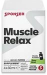 SPONSER Muscle Relax, 4 x 30ml, Sour Shot Magnesium Sport Drink Muskel