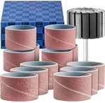 PFERD TOOLS Schleifh&uuml;lsen-Set, 13-tlg. | Korund &Oslash;45x30mm A40, 60, 80, 150...
