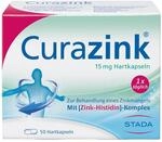 Curazink 15 mg Hartkapseln gegen Zinkmangel 50 stk