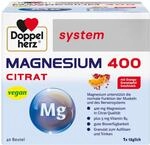 Doppelherz system MAGNESIUM 400 CITRAT &ndash; Magnesium als Beitrag f&uuml;r die...