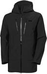 Helly-Hansen Alpha 3L Long Shell Herren Skijacke Wasserdicht 4-Wege-Stretch Athletic